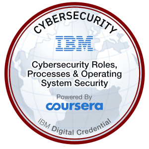 Cybersecurity Roles Processes & Operating System Security